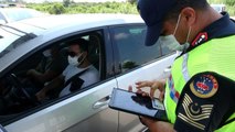Jandarma trafik timleri Mersin'de 12 bin 189 aracı denetledi