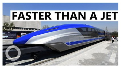 China's New Hovering Train is Faster Than a Jet
