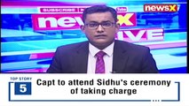 Capt Invites Leaders To Sidhu's Ceremony Sidhu To Take Charge Today