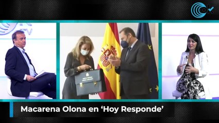 Directo: 'Hoy Responde' Macarena Olona