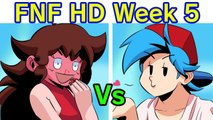 FNF HD - Week 5 Update FULL WEEK   Date Week - Friday Night Funkin' Mods [HARD]