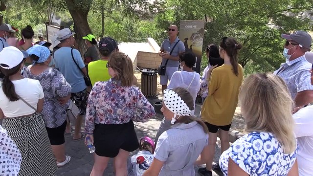 NEVŞEHİR - Bayram Kapadokya'da turizmcilerin yüzünü güldürdü