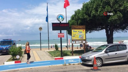 İnkumu Plajı'nda denize girmek yasaklandı