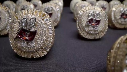 Tampa Bay Buccaneers receive 'most incredible Super Bowl rings ever made'