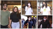Janhvi Kapoor, Farah Khan, Karishma Tanna, Monalisa & The Great Khali Snapped At The Airport
