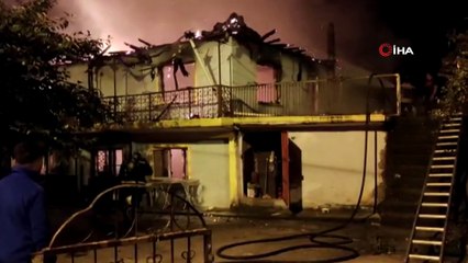 Zonguldak'ta korkutan yangınlar...3 gün arayla dördüncü ev yandı