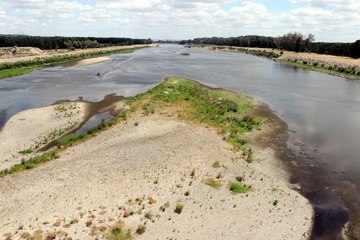 TUNCA'YI YOSUNLAR KAPLADI, MERİÇ NEHRİ'NDE ADACIKLAR OLUŞTU