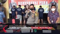 Sindikat Surat PCR Palsu Ditangkap, Libatkan Customer Service Salah Satu Maskapai