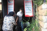 Cansuyu Derneği Beyrut'taki ihtiyaç sahibi ailelere gıda yardımı yaptı