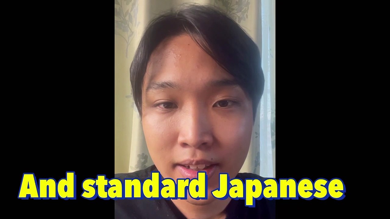 Kansai dialect vs Standard Japanese 動画 Dailymotion