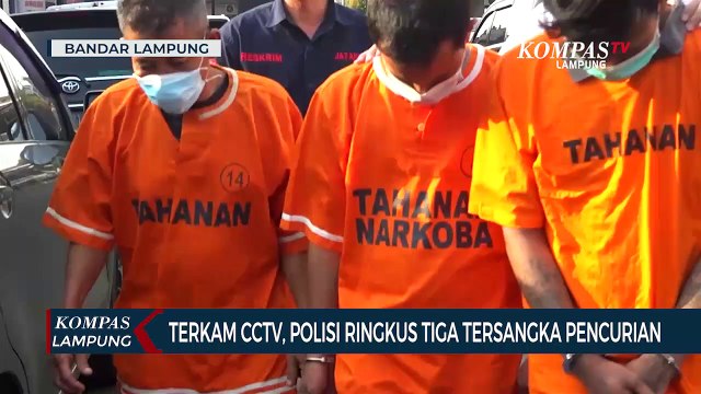 Curi Alat Bangunan, Tabung Gas Elpiji Dan Sepeda motor, Tiga Pelaku Diringkus Polisi