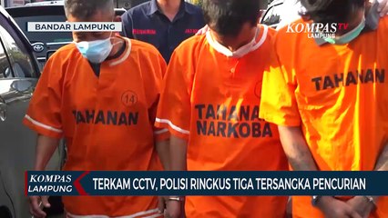 Curi Alat Bangunan, Tabung Gas Elpiji Dan Sepeda motor, Tiga Pelaku Diringkus Polisi