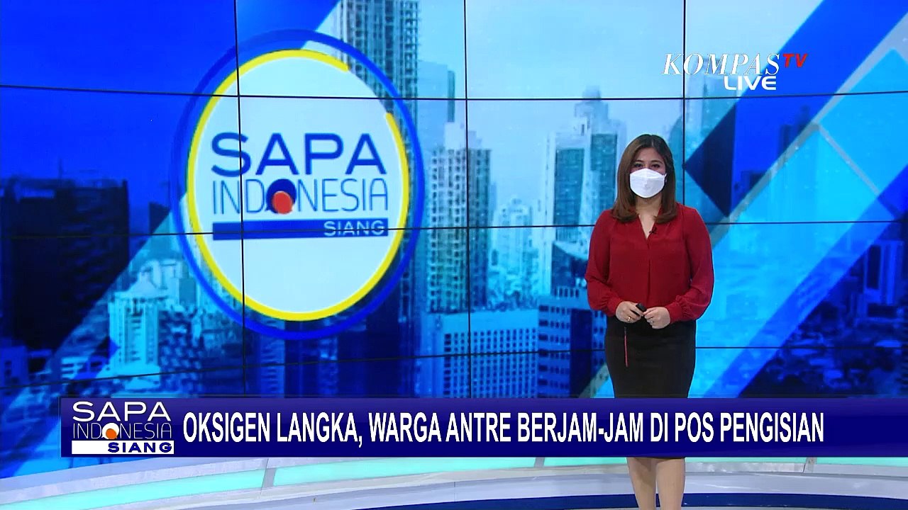 Kebutuhan Oksigen Meningkat Imbas Lonjakan Covid-19, Warga Rela Antre Berjam-jam di Pos Pengisian