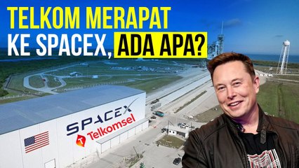 Kembangkan Bisnis Satelit, Telkom Merapat ke SpaceX
