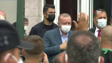 Cumhurbaşkanı Erdoğan sel bölgesinde