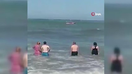 Boğulma tehlikesi geçiren 3 kişiyi balıkçılar kurtardı