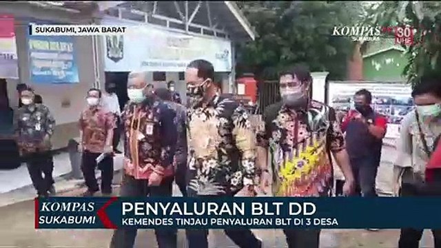 Kemendes Tinjau Penyaluran BLT di 3 Desa