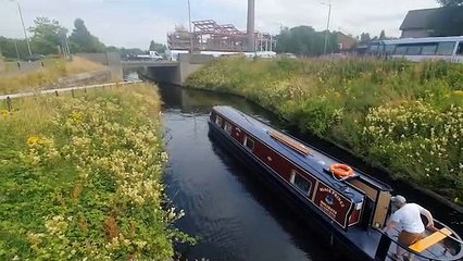 Barges On The Forth and Clyde Canal