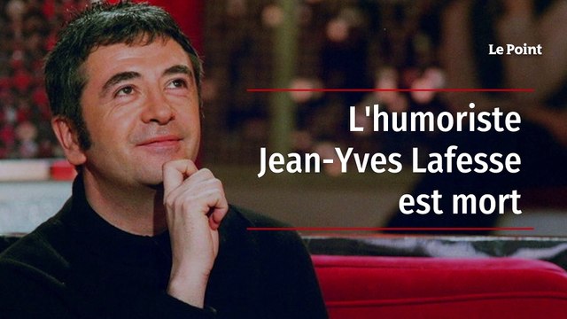 L’humoriste Jean-Yves Lafesse est mort