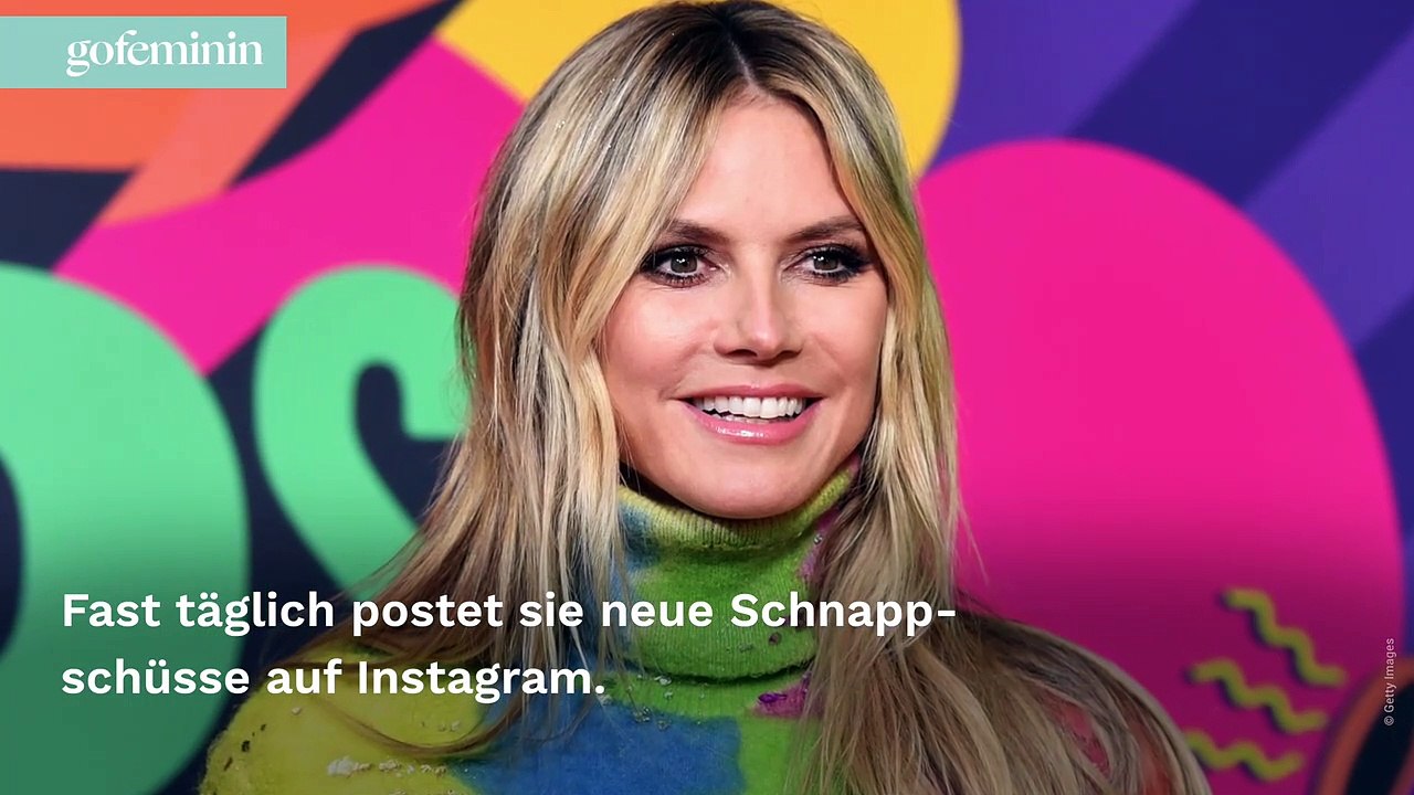 Heidi Klum: Oben ohne am Strand!