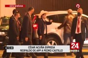 César Acuña tras reunión con Pedro Castillo: APP apoyará la gobernabilidad del país