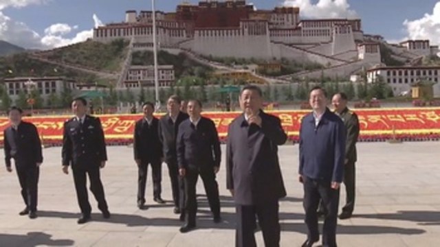 Xi Jinping viajó a Tíbet, primera visita de un presidente chino en 31 años