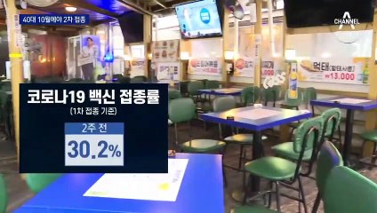 추석 땐 마스크 벗자더니…40대 2차 접종, 10월 돼야 가능