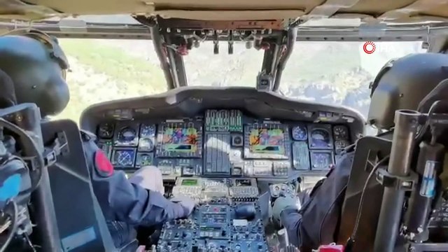 Tunceli’de helikopter destekli trafik ve asayiş denetimi