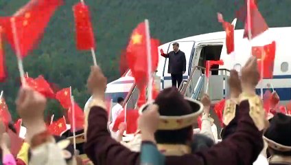 Tibet : première visite d'un président chinois en 31 ans