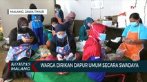 101 Orang di Satu Kelurahan Isolasi Mandiri, Warga di Malang Dirikan Dapur Umum Secara Swadaya