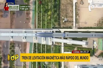 Este es el tren más rápido del mundo y funciona con levitación magnética