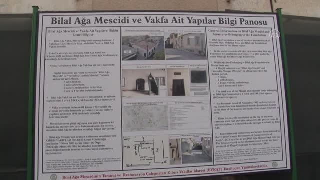 GAZİMAĞUSA - Kapalı Maraş'ta 47 yıl sonra ibadete açılan Bilal Ağa Mescidinde ilk cuma namazı kılındı