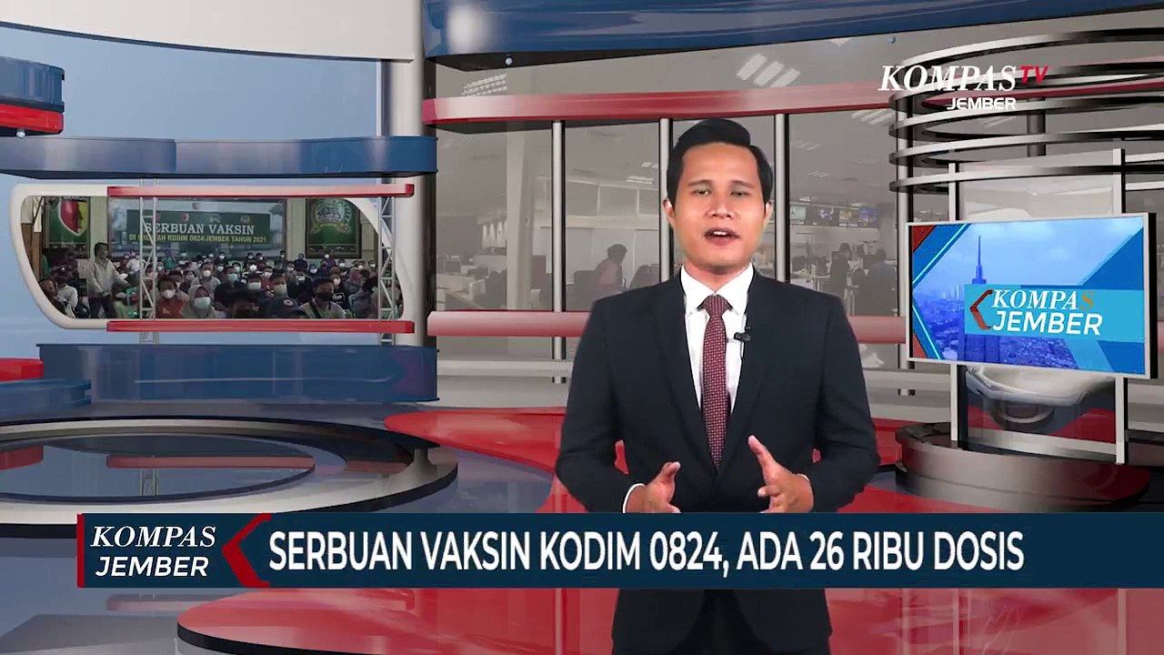 Kodim 0824 Jember Gelar Serbuan Vaksin, Tersedia 26 Ribu Dosis