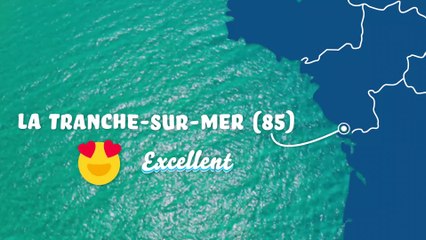 Carte de la qualité des eaux de baignade : Pays de la Loire