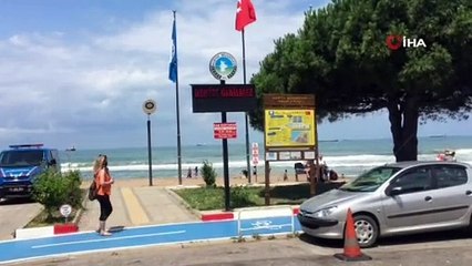 İnkum plajında denize girmek yasaklandı