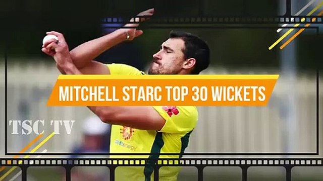 Mitchell Starc Top 30 Wickets Compilation Mitchell Starc Yorkers Mitchell Starc Best Bowling mitchell starc 160.4kph delivery
