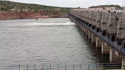 झालावाड़ जिले में मूसलाधार बारिश, कालीसिंध बांध का एक गेट खोला