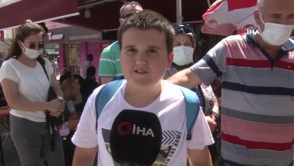 Bayramın son gününde ciğercilerde uzun kuyruklar oluştu