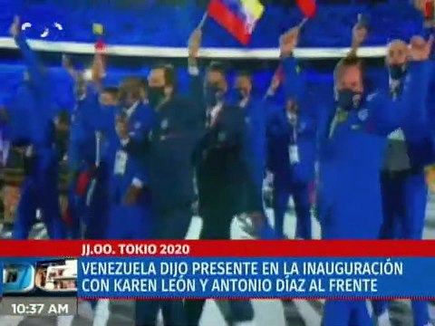 Deportes VTV | Inauguración de Juegos Olímpicos TOKIO 2020