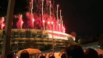 الألعاب النارية تزين سماء طوكيو مع افتتاح الأولمبياد