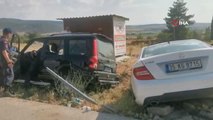 Son dakika haber | İki otomobil kafa kafaya çarpıştı: 1 ölü, 2 yaralı