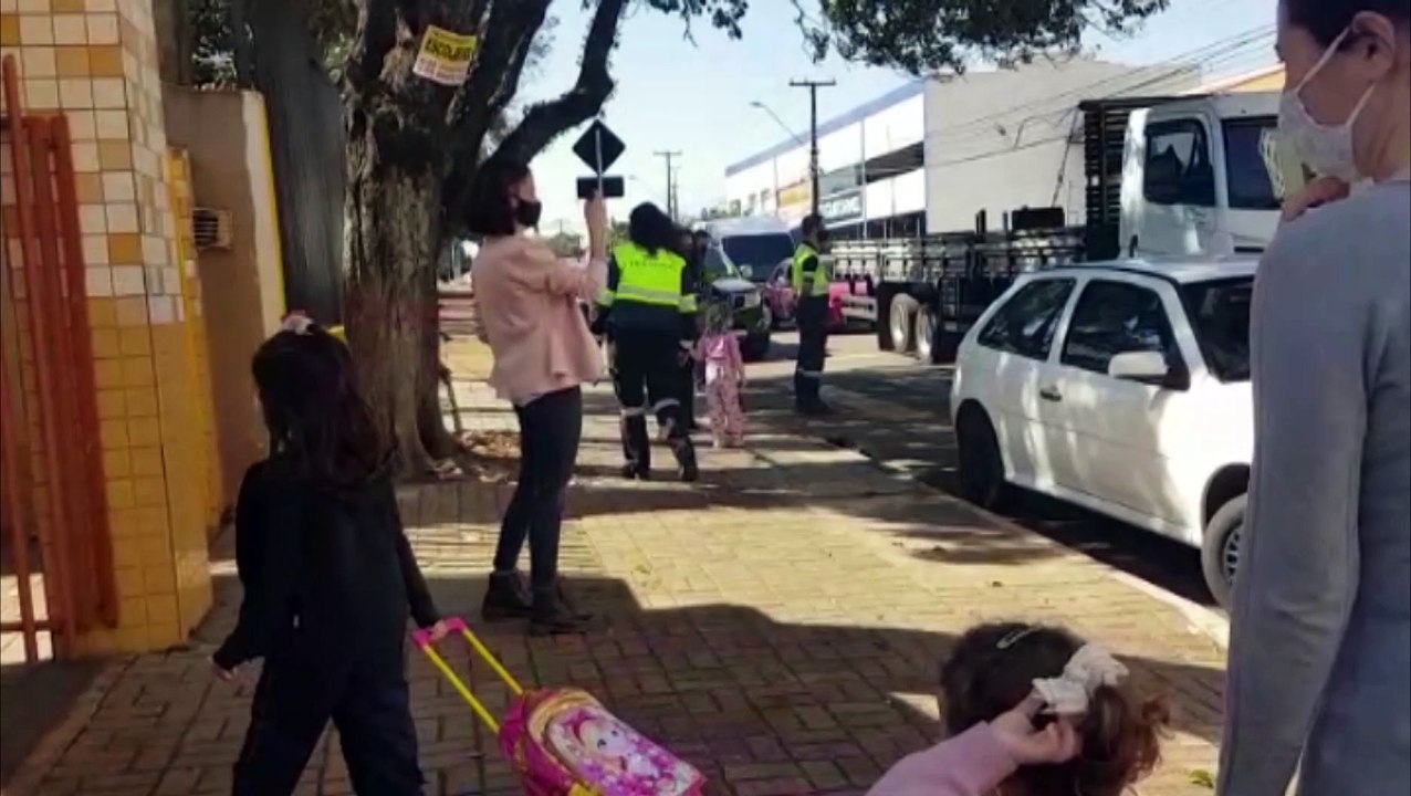 Transitar realiza ação educativa no São Cristóvão
