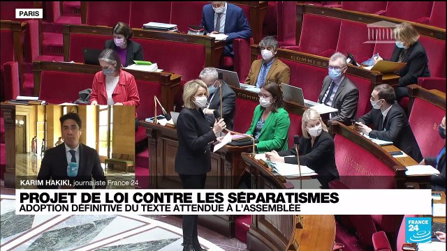 Le Parlement français adopte définitivement le projet de loi contre le séparatisme