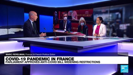 French parliament approves anti-covid bill widening restrictions