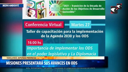 Misiones presentará sus avances en ODS