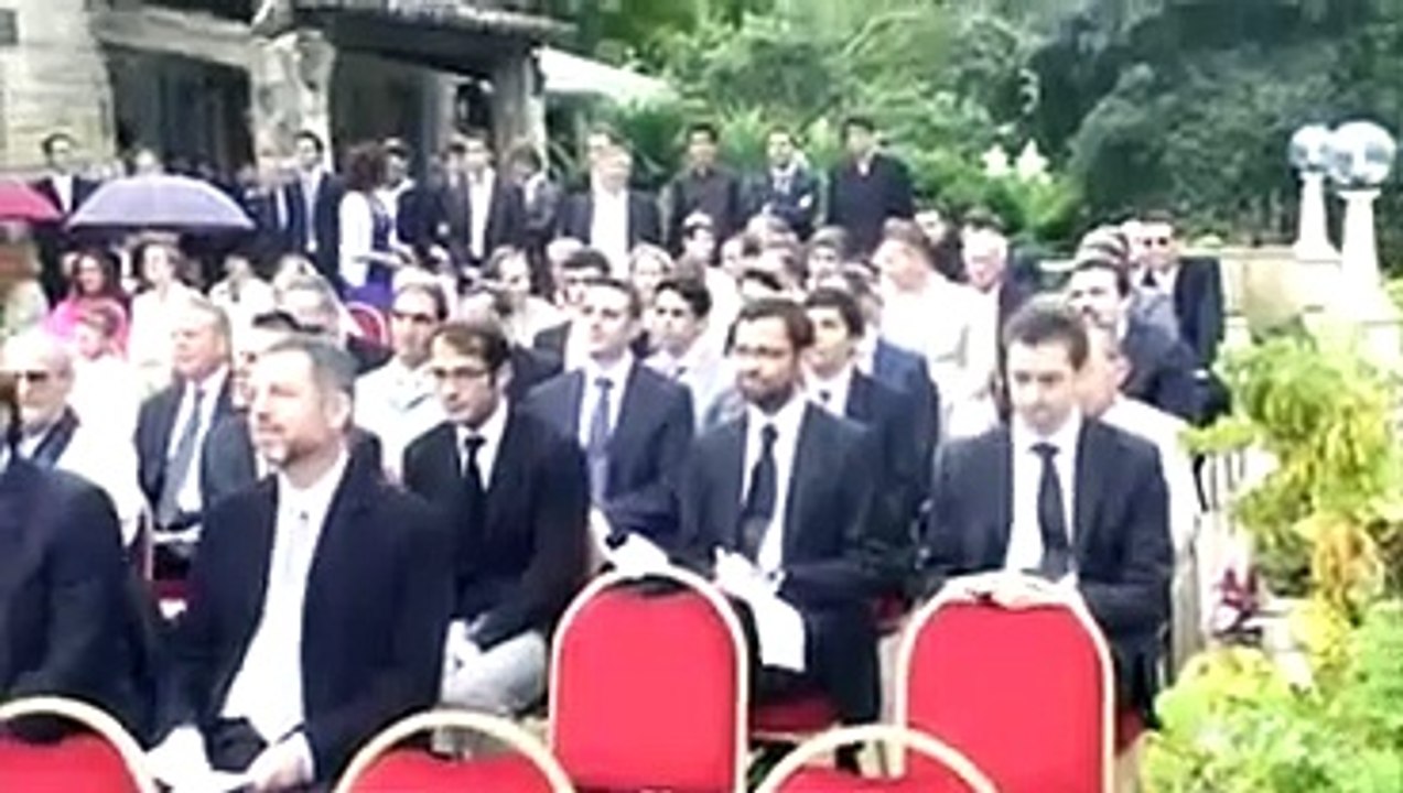 L'arrivée sous la houpa