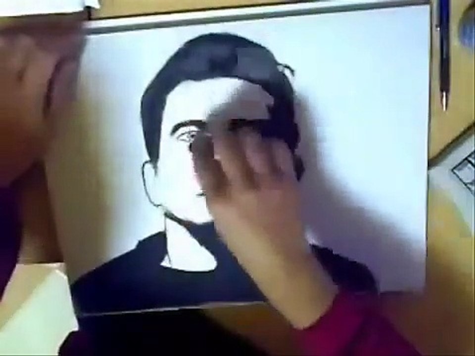 Retrato de James Dean