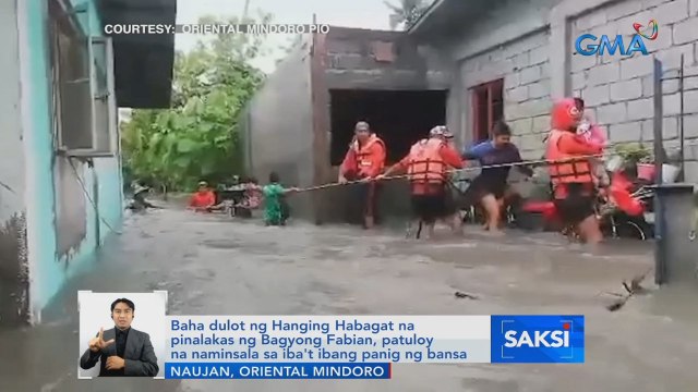Bahang dulot ng Hanging Habagat na pinalakas ng Bagyong Fabian, patuloy na naminsala sa iba't ibang panig ng bansa | Saksi