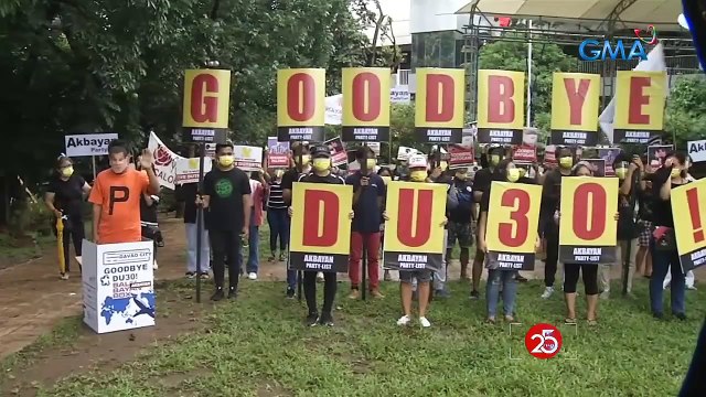 Iba't ibang grupo, binatikos ang Duterte admin ilang araw bago ang huling SONA ni PDu30 | Saksi