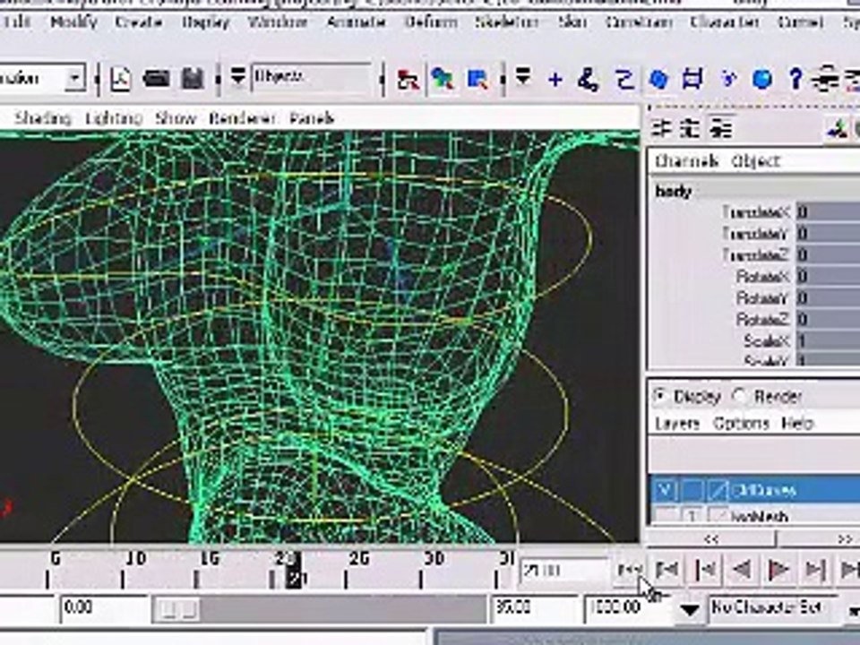 maya rigging demo reel